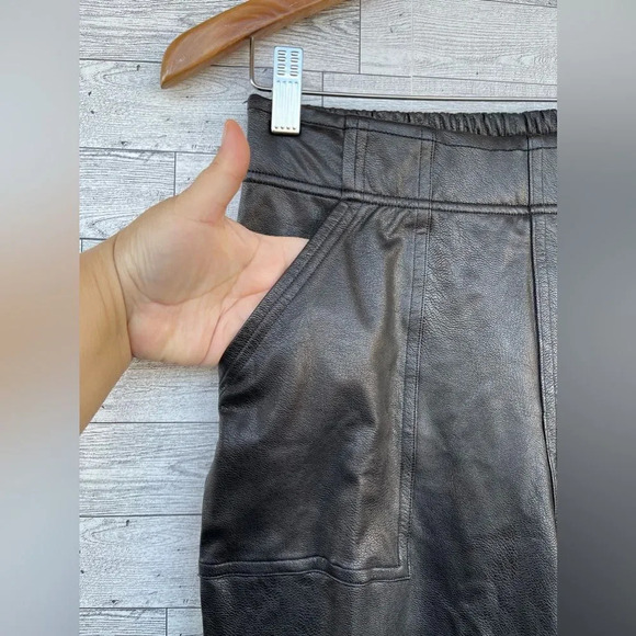 Spanx Leather Like Joggers size XS - Picture 6 of 13